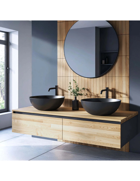 Crédence adhésive 3D Lato Effet Bois - lot de 4