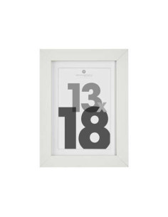 Cadre photo mural Blanc 13x18 cm EVA