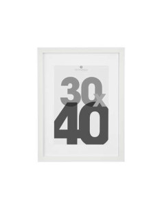 Cadre photo mural Blanc 30x40 cm EVA
