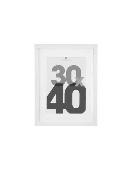 Cadre photo mural Blanc 30x40 cm EVA