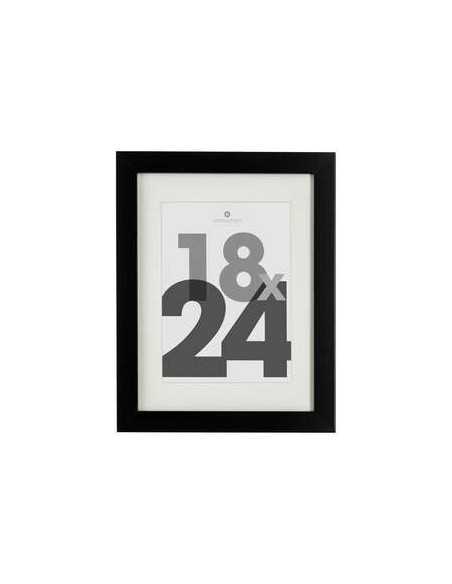 Cadre photo mural Noir 18x24 cm EVA