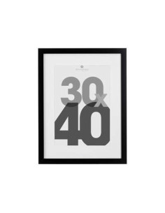 Cadre photo mural Noir 30x40 cm EVA