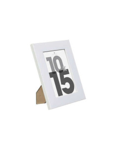 Cadre photo mural Plastique blanc 10x15 cm LISE