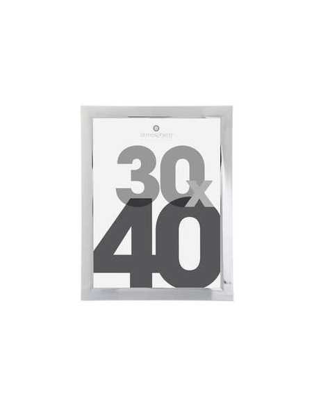 Cadre photo mural Plastique Silver 30x40 cm LISE