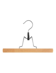 Cintre pince en bois lot de 3