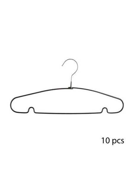 Cintre métal PVC rond Lot de 10