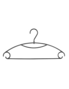 Cintre plastique rotatif Gris Lot de 10