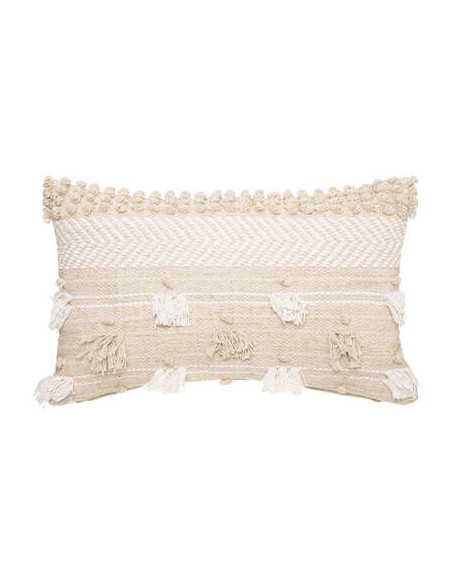 Cousin Coton Sable cuivré 30x50 cm