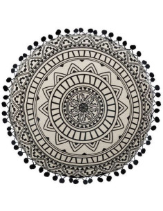 Coussin rond DELHI Diamètre 40 cm