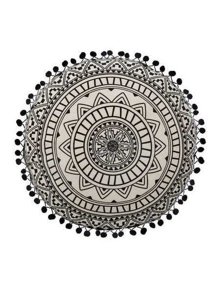 Coussin rond DELHI Diamètre 40 cm
