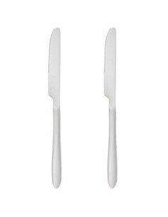 Couteau Inox NEVIS Lot de 2