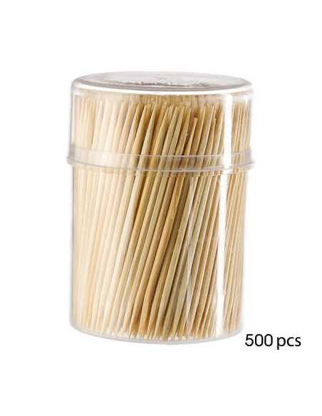 Cure-dents bambou Lot de boîtes de 500