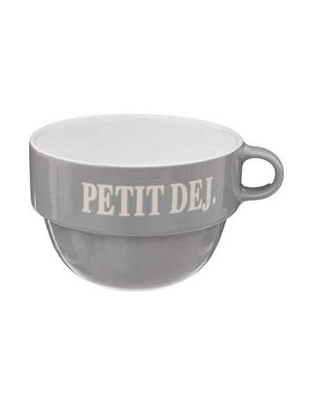 Tasse empilable petit déjeûner Gris COLORAMA 62 cl.