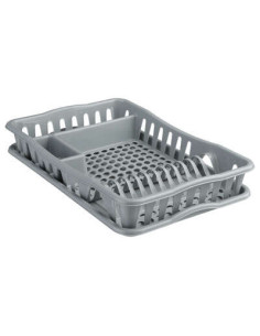 Égouttoir 1 Niveau plastique gris