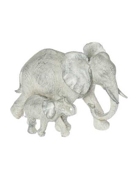 Eléphant Déco en résine Hauteur 15cm.