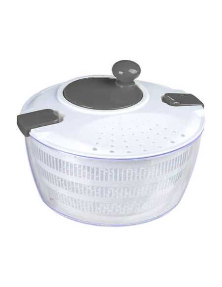 Essoreuse mécanique avec clips 3 litres Blanc et gris