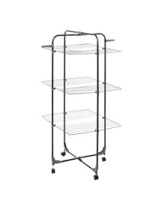Étendoir à linge tour pliable MOJAVE Hauteur 137 cm