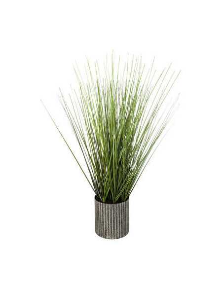 Pot métal usé herbes séchées Hauteur 45 cm