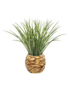 Pot tressé Herbes séchées Diamètre 18 cm Hauteur 46 cm