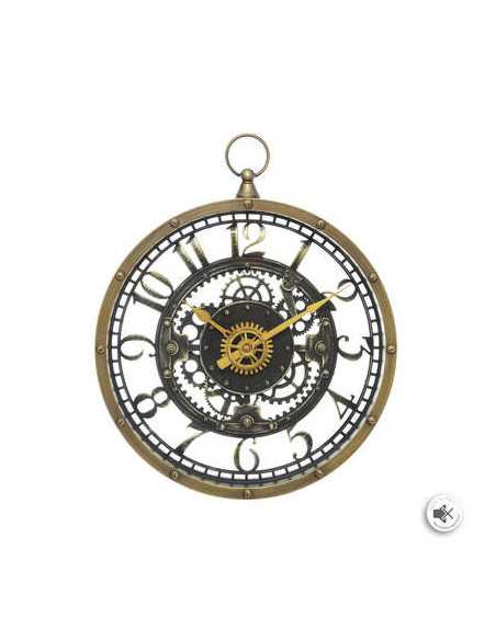 Horloge murale mécanisme métal Diamètre 27 cm