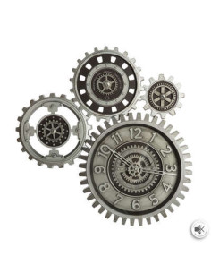 Horloge murale mécanisme Multi Diamètre 57x58 cm