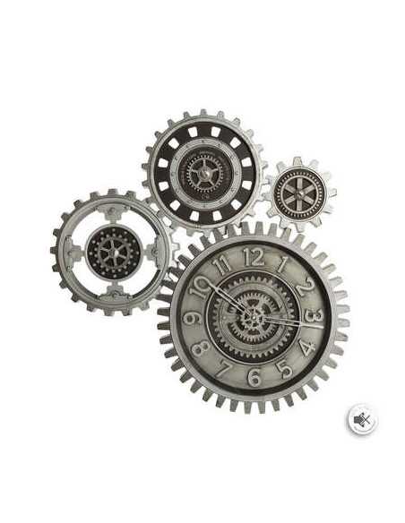 Horloge murale mécanisme Multi Diamètre 57x58 cm