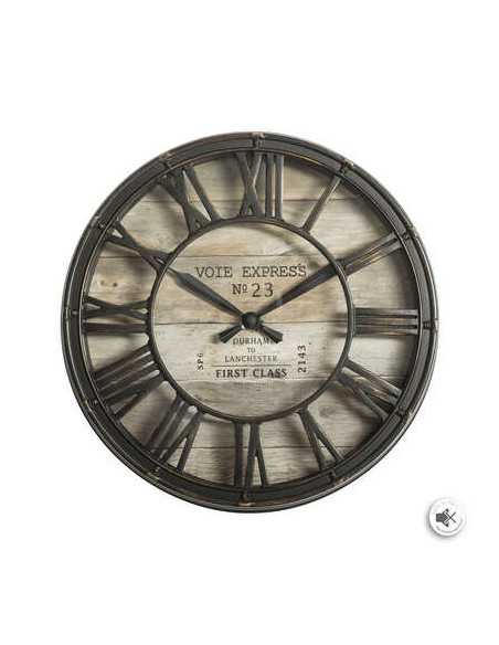 Horloge Vintage plastique Diamètre 21 cm