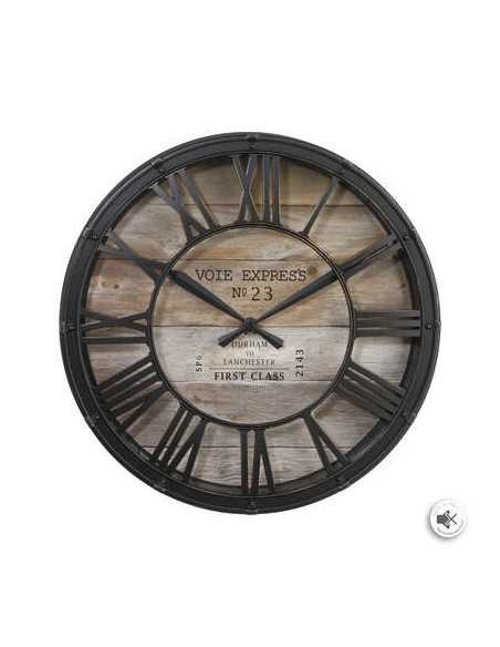 Horloge Vintage plastique Diamètre 39 cm