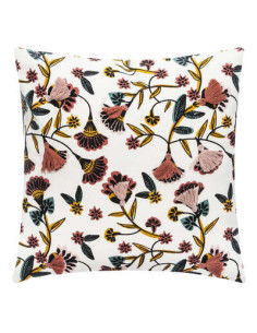 Housse coussin Gyspsy Pompon 40x40 cm