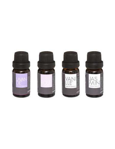 Huiles parfumées 10 ml Lot de 4 assortiments
