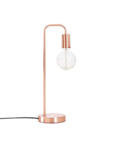Lampe KELI cuivre hauteur 45 cm