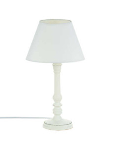 Lampe LEO Blanc hauteur 36 cm