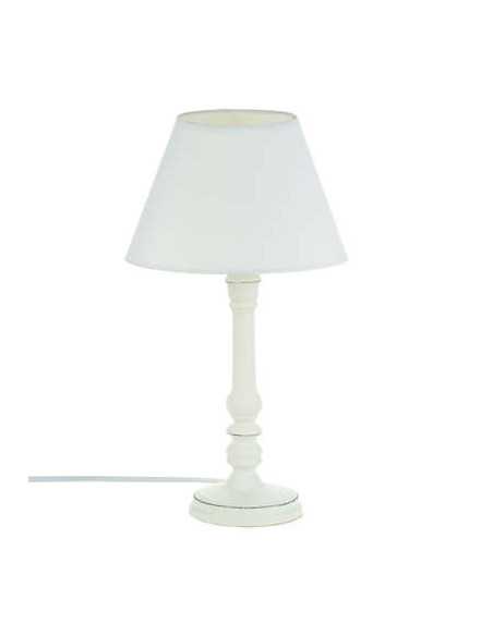 Lampe LEO Blanc hauteur 36 cm
