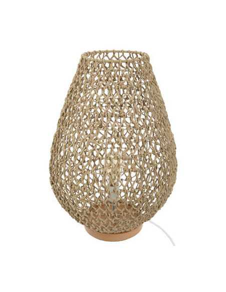 Lampe ETEL naturelle hauteur 55 cm