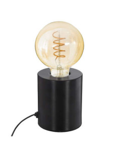 Lampe SABA noire Hauteur 10,5 cm