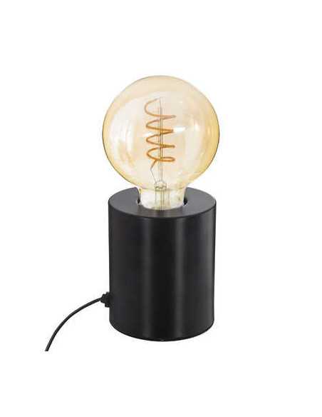 Lampe SABA noire Hauteur 10,5 cm