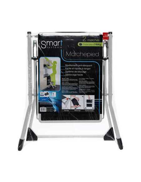 Marche pied 2 marches hauteur 44,5 cm