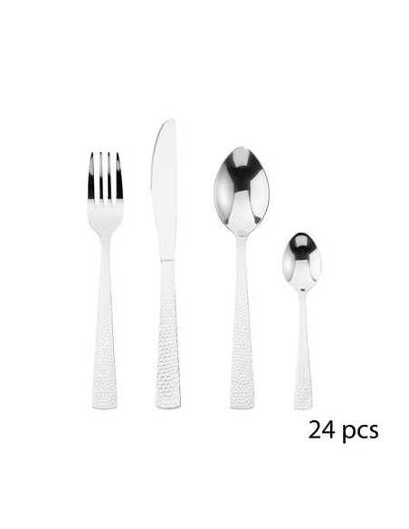 Ménagère 24 pièces inox D'ORO