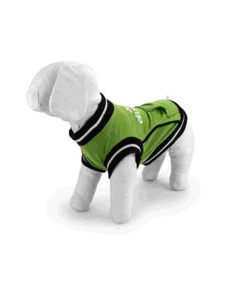 Sweat"je suis célibataire", vert, 30 cm