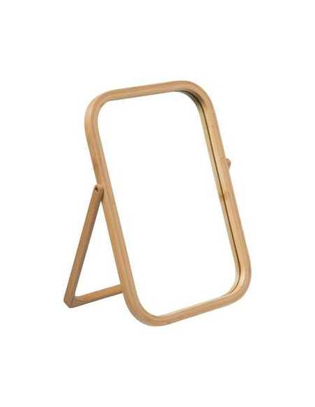 Miroir à poser bambou 39x28 cm