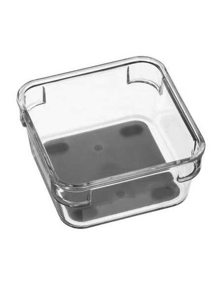 Organisateur tiroir transparent 9x9 cm