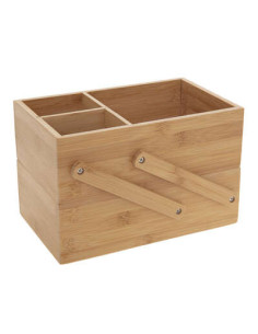 Organisateur bambou 2 niveaux