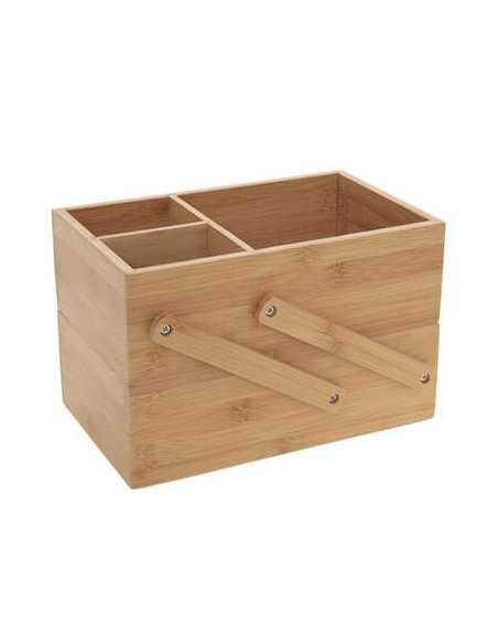 Organisateur bambou 2 niveaux