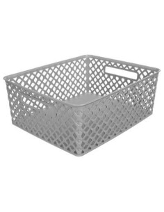 Panier FOLK gris 11 litres