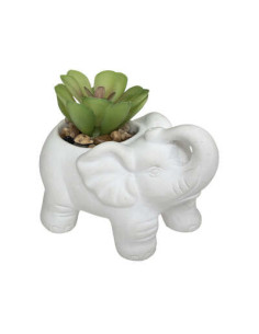 Plante artificiel sur éléphant déco hauteur 10cm