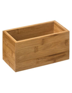 Plateau de rangement rectangle S bambou