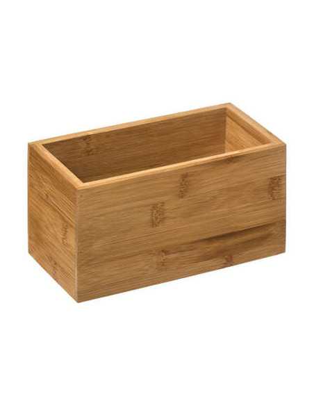Plateau de rangement rectangle S bambou