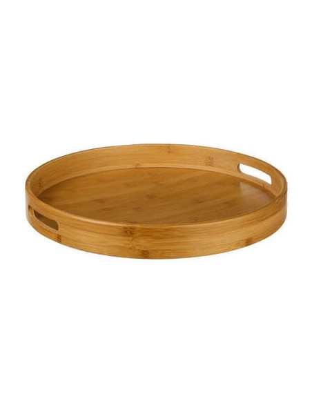 Plateau rond bambou 40 cm