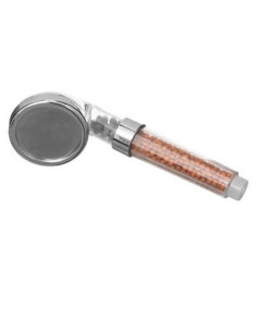 Pommeau de douche filtrant billes