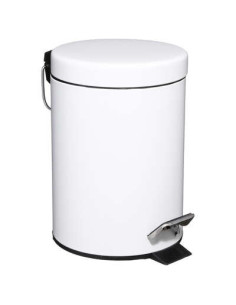 Poubelle à pédale 3 litres blanc